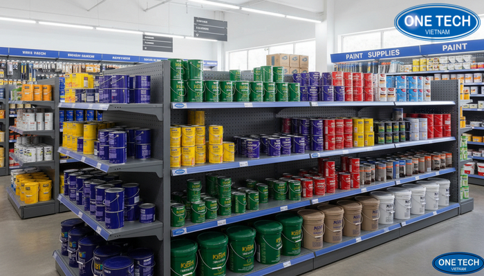 Tổng hợp các mẫu kệ trưng bày sơn nước bán chạy