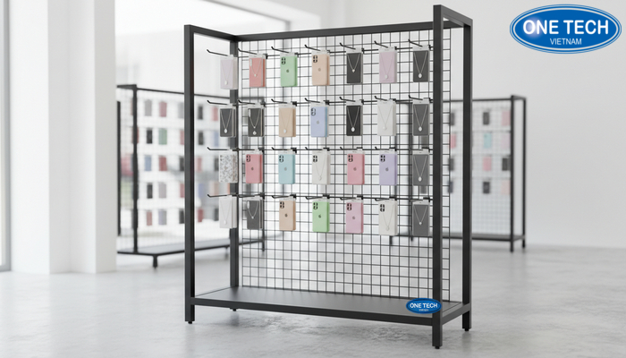 Cấu tạo kệ móc treo phụ kiện và các bộ phận chính