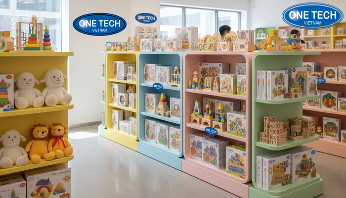 Mẫu kệ bo tròn góc, màu pastel, phù hợp khu đồ chơi an toàn