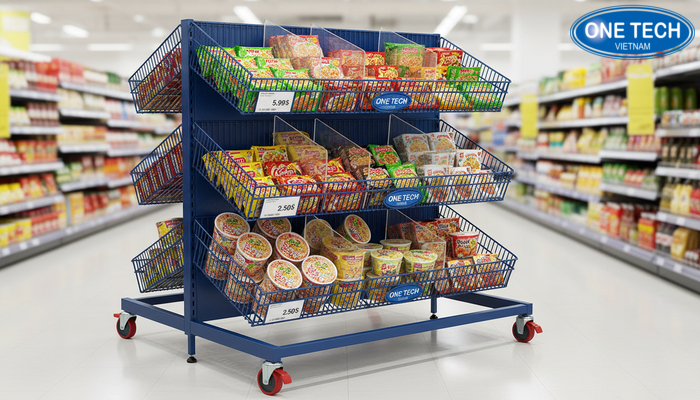 Phụ kiện giỏ và rổ mì thay thế cho kệ rổ mì