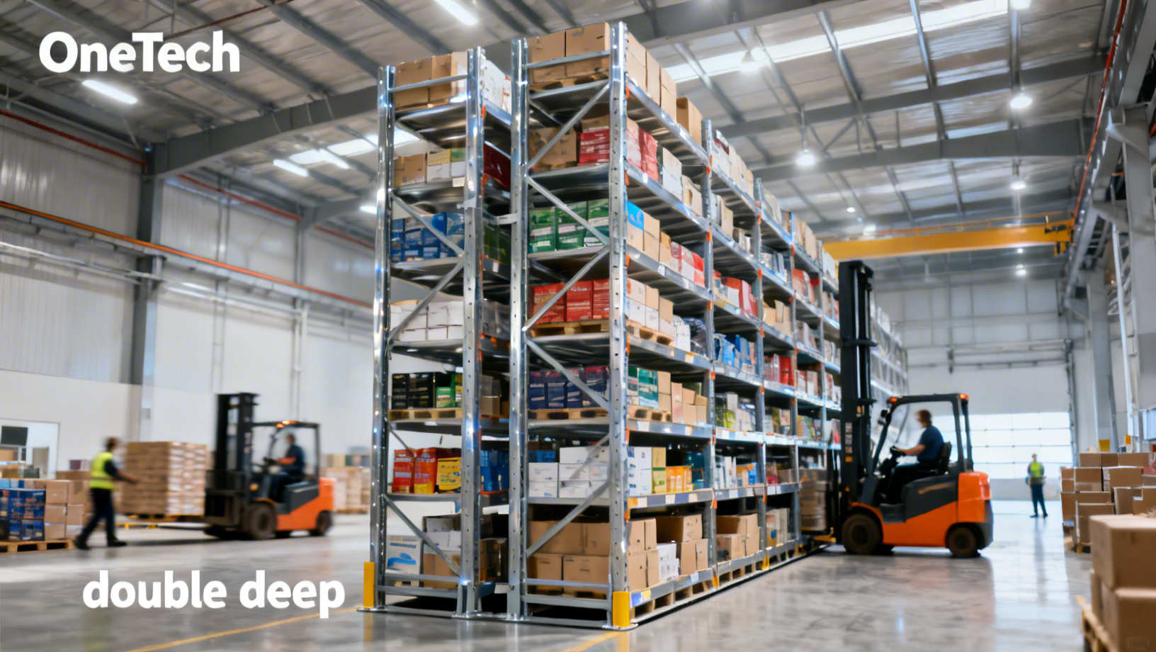 Quy trình tư vấn, thiết kế và lắp đặt kệ double deep tại OneTech Kệ siêu thị Hưng Yên