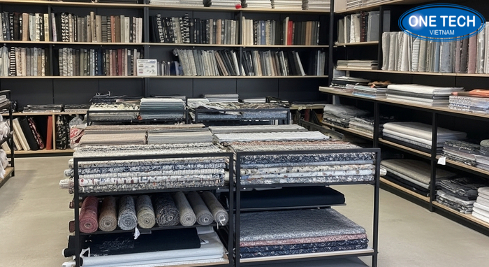 Kệ trưng bày vải nhiều tầng tối ưu diện tích Bộ sưu tập kệ nhiều tầng đa kích thước cho vải