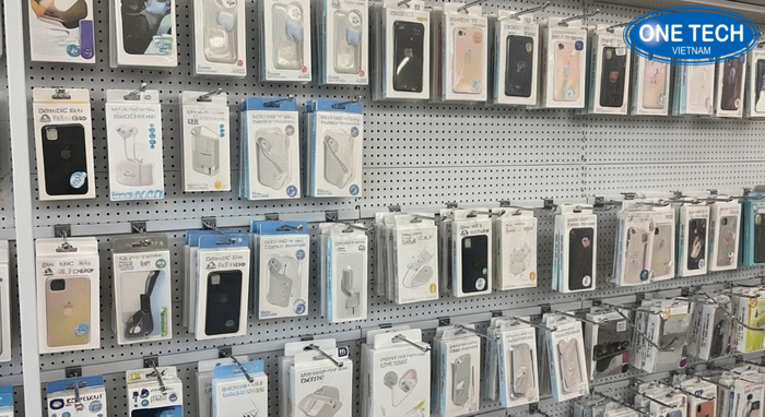 Kệ treo phụ kiện điện thoại di động Kệ treo móc trưng bày vỉ phụ kiện điện thoại di động