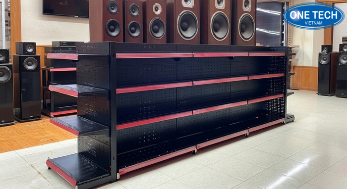 Giá kệ để loa chất lượng khung thép Kệ khung thép sơn tĩnh điện chịu lực để loa nặng