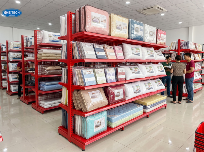 Giới thiệu về nhu cầu sử dụng kệ để chăn ga gối đệm tại Hưng Yên