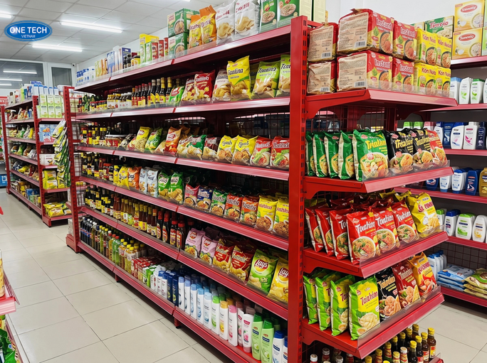 Các loại kệ trưng bày bim bim được ưa chuộng ở Hưng Yên